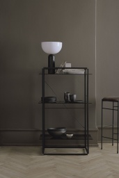 Kizu Table Lamp Black Marble Large